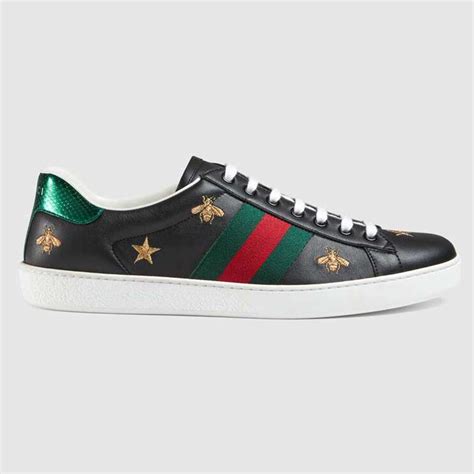 gucci ace star sneakers|original gucci bee sneakers.